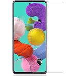 Case 4U Samsung Galaxy ile uyumlu M52 Uyumlu Ekran Koruyucu Sert Temperli Cam 9H Şeffaf HBCV000013QU8U