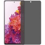 Case 4U Samsung Galaxy ile uyumlu S20 Fe Uyumlu Ekran Koruyucu Temperli Kırılmaz Cam Privacy Davin 5D Hayalet Gizlilik Filtreli Siyah HBCV00002DKKS2