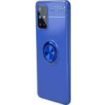 Case 4U Samsung Galaxy ile uyumlu S20 Plus Kılıf Autofocus Shockprof Ravel Yüzüklü Standlı Slikon Kapak Lacivert HBV00000S3ZEF