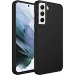 Case 4U Samsung Galaxy ile uyumlu S21 FE Uyumlu Kılıf Metal Çerçeve Hassas Butonlu Renkli Içi Kadife Lansman Kılıfı Luna Kapak Siyah HBCV00003HQ556