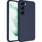 Case 4U Samsung Galaxy ile uyumlu S23 Kılıf Kamera Korumalı Içi Kadife Logosuz Mara Lansman Silinebilir Kılıf Lacivert HBCV00003RGC0O