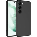 Case 4U Samsung Galaxy ile uyumlu S23 Plus Kılıf Kamera Korumalı Içi Kadife Logosuz Mara Lansman Silinebilir Kılıf Siyah HBCV00003RGC0Z