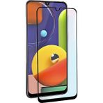Case 4U Samsung Galaxy M31 / M30S Tam Kaplayan Tamperli Cam Ekran Koruyucu Curved Kırılmaz Kenar - Siyah