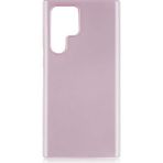 Case 4U Samsung Galaxy S22 Ultra Uyumlu Kılıf Klasik Mat Renkli Yumuşak Premier Silikon Rose Gold