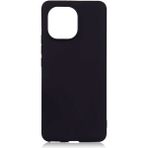 Case 4U Xiaomi Mi 11 Kılıf Klasik Mat Renkli Yumuşak Premier Silikon Siyah