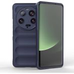 Case 4u Xiaomi Mi 13 Ultra Kılıf Esnek Tpu Oyuklu Arka Yüzey Tasarımlı Etnik Silikon Kapak Lacivert