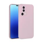 Case 4U Xiaomi Mi ile uyumlu 13 Lite Kılıf Kamera Korumalı Premier Silikon Lüks Ince Mat Renkli Yumuşak Silikon Kapak Rose Gold HBCV00004G9YLZ