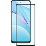 Case 4U Xiaomi Poco M5S Ekran Koruyucu Kırılmaz Tam Ekran Sert Temperli Davin 5D Cam Siyah