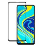 Case 4U Xiaomi Poco X3 / Poco X3 Pro Tam Kaplayan Tamperli Cam Ekran Koruyucu Curved Kırılmaz Kenar - Siyah
