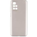 Case 4U Xiaomi Redmi ile uyumlu Note 11 4G Kılıf Yumuşak Dokulu Kamera Korumalı Ince Mat Renkli Lüks Premier Silikon Kapak Altın HBCV00001GD7R8