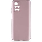 Case 4U Xiaomi Redmi ile uyumlu Note 11 4G Kılıf Yumuşak Dokulu Kamera Korumalı Ince Mat Renkli Lüks Premier Silikon Kapak Rose Gold HBCV00001GD7RC