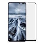 Case 4U Xiaomi Redmi K30 Tam Kaplayan Tamperli Cam Ekran Koruyucu Curved Kırılmaz Kenar - Siyah