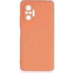 Case 4U Xiaomi Redmi Note 10 Pro Kılıf Kamera Korumalı Içi Kadife Logosuz Mara Lansman Silinebilir Kılıf Turuncu
