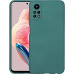 Case 4U Xiaomi Redmi Note 12 Pro 4g Kılıf Kamera Korumalı Içi Kadife Logosuz Mara Lansman Silinebilir Kılıf Koyu Yeşil