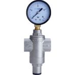 Case Basınç Düşürücü Manometreli 3/4" - 3/4" - Altın