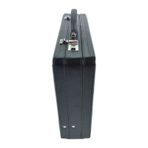 Case Club 10 Cm Bond Körüklü Evrak Çantası Şifreli Organizer İç Bölüm Siyah