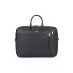 Case Club 17 Inç Laptop Çantası Omuz Askılı Taban Mat Destekli Su Geçirmez Dış Yüzey Unisex Siyah