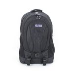 Case Club 17,3 inç Laptop Sırt Çantası Yarım Dağcı ve Seyahat Su Geçirmez Kumaş Unisex Siyah-Beyaz