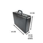 Case Club Bond Şifreli Körüklü Evrak Çantası 10 cm Tek körük