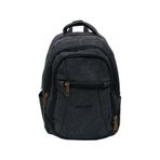 Case Club Escape 307 Kanvas Kumaş Laptop Sırt Çantası 15,6 inç Darbe Emici Koruma Su Geçirmez Kumaş Antrasit