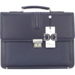 Case Club Evrak Çantası A4 Kağıt ve Dosya Uyumlu Kilit Mekanizmalı Omuz Askılı - Lacivert - 13x39,5x30,5