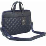 Case Club Macbook Air Pro 13.3" & 14" Inç Uyumlu Lacivert Laptop Evrak Çantası - 3x25x35
