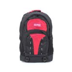 Case Club Yarım Dağcı Sırt ve Seyahat Çantası 30-35 Litre 17,3 Laptop Bölmeli Siyah-Kırmızı