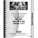 Case-IH 885 Tractor Service Manual (Chassis)