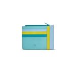 Case Look Pia 04 Kadın Turkuaz Renkli Fermuarlı Kartlık