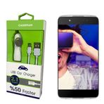 Case Man Alcatel Idol 4 Data Kablosu+Araç Şarj Cihazı Adaptör