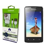 Case Man Lenovo A1000 Data Kablosu+Şarj Cihazı Ev Tipi Adaptör