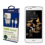 Case Man LG K8 Data Kablosu+Şarj Cihazı Seyahat Tipi Adaptör