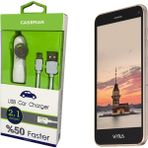 Case Man Vestel Venüs V3 5070 Araç Şarj Cihazı Adaptör