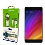Case Man Xiaomi Mi5S Plus Data Kablosu+Araç Şarj Cihazı Adaptör
