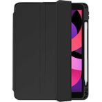 Case Street Apple iPad Pro 11 2021 3.nesil Kılıf Kalem Bölmeli Arkası Şeffaf Standlı Nt2 Siyah