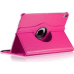 Case Street Apple iPad Pro 12.9 2018 3.nesil Kılıf Kapaklı Standlı 360 Dönebilen Koruma Dn3 Pembe Koyu - Koyu Pembe