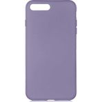 Case Street Apple iPhone 7 PLUS Kılıf LSR Lansman Görünüm İçi Süet Silikon Mor