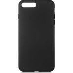 Case Street Apple iPhone 7 PLUS Kılıf LSR Lansman Görünüm İçi Süet Silikon Siyah