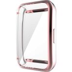 Case Street Casestreet Huawei Band 6 Kordon Önü Kapalı Renkli Silikon Gard 09 Bronz