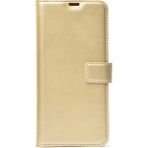 Case Street Samsung Galaxy M31S Kılıf Local Cüzdan Standlı Kartvizitli Gold