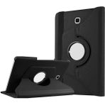 Case Street Samsung Galaxy Tab S2 9.7 T815 Kılıf Kapaklı Standlı 360 Dönebilen Koruma Dn2 Siyah