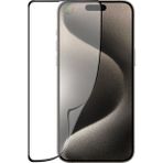Case World Apple iPhone 15 Pro Max Tam Kaplayan Fiber Nano Ekran Koruyucu Cam - Şeffaf