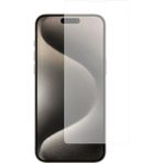 Case World Apple iPhone 15 Pro Max Temperli Ekran Koruyucu Kırılmaz Cam - Şeffaf