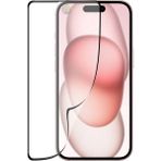 Case World Apple iPhone 15 Tam Kaplayan Fiber Nano Ekran Koruyucu Cam - Şeffaf