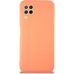Case World Caseworld Huawei P40 Lite Kapak Içi Kadife Kamera Korumalı Lansman Silikon Kılıf - Turuncu