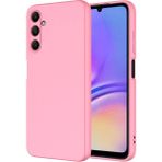 Case World Caseworld Samsung Galaxy A25 Kapak Içi Kadife Kamera Korumalı Lansman Silikon Kılıf - Pembe