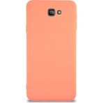 Case World Caseworld Samsung Galaxy J7 Prime 2 Kapak Içi Kadife Lansman Silikon Kılıf - Turuncu