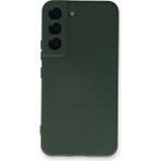 Case World Caseworld Samsung Galaxy S23 Plus Kapak Içi Kadife Kamera Korumalı Lansman Silikon Kılıf - Yeşil