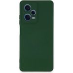 Case World Caseworld Xiaomi Redmi Note 12 Pro Plus 5g Kapak Içi Kadife Kamera Korumalı Lansman Silikon Kılıf - Yeşil
