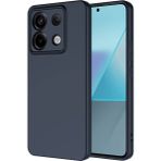Case World Caseworld Xiaomi Redmi Note 13 Kapak Içi Kadife Kamera Korumalı Lansman Silikon Kılıf - Siyah